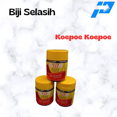 

Biji Selasih Koepoe Koepoe/Basil Seeds 50gram