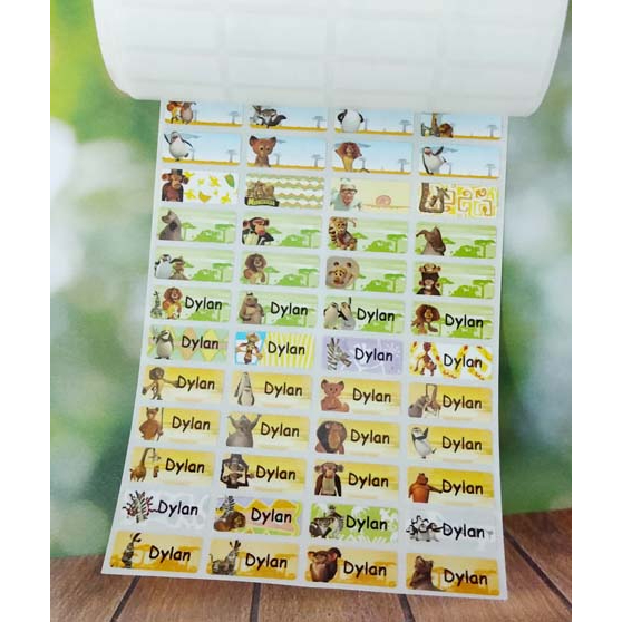 

Label Nama Import Waterproof MADAGASCAR