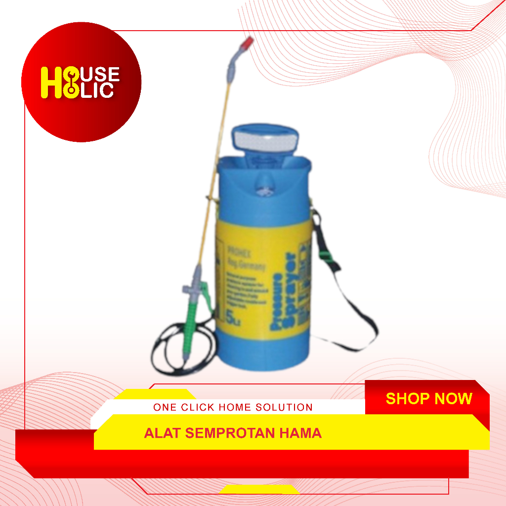 HASSTON Alat Semprot Hama Meter 5 8 Liter Botol Pressure Sprayer 3600