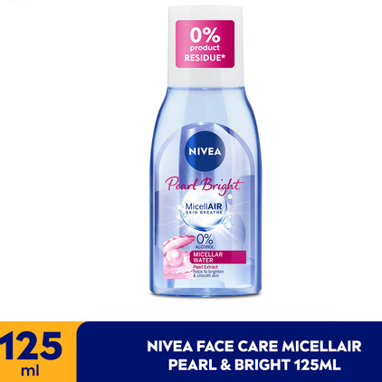 Nivea Micellair Skin Breathe Pearl White micellar water 125 ml