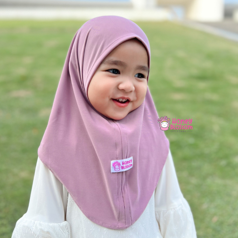 HoneyBlossom - hijab anak / jilbab bayi anak perempuan / hijab bayi / jilbab bayi / bergo instant anak bayi zara