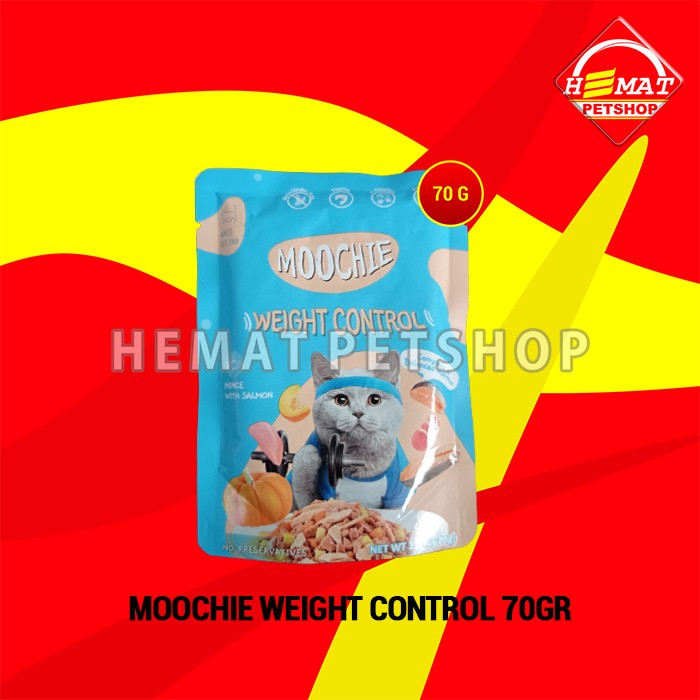Makanan Basah Kucing Moochie Wet Cat Food Pouch Sachet 70 gram