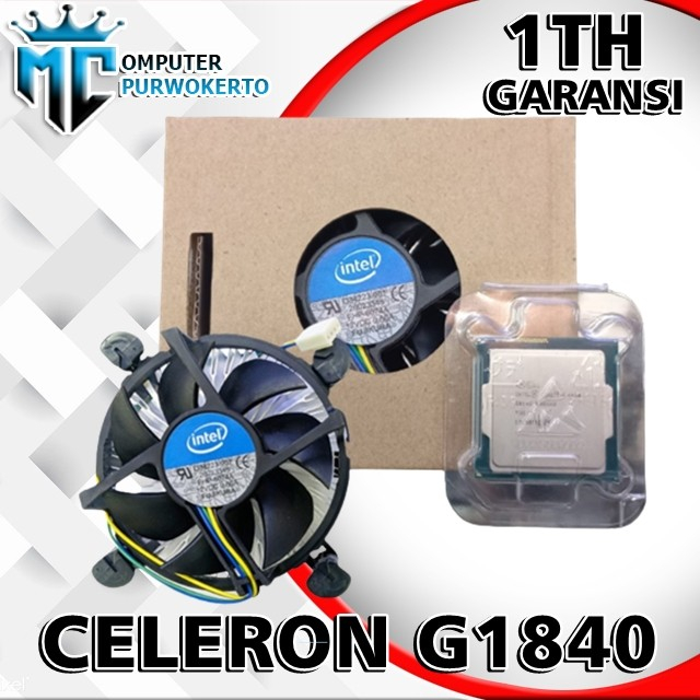 Processor Intel Celeron G1840 2.80 GHz Soket 1150 + FAN INTEL ORI