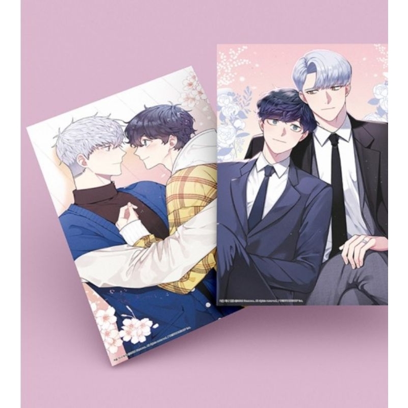 POSTER CHERRY BLOSSOMS AFTER WINTER SET A3