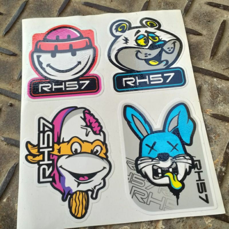 stiker pack racing RH57