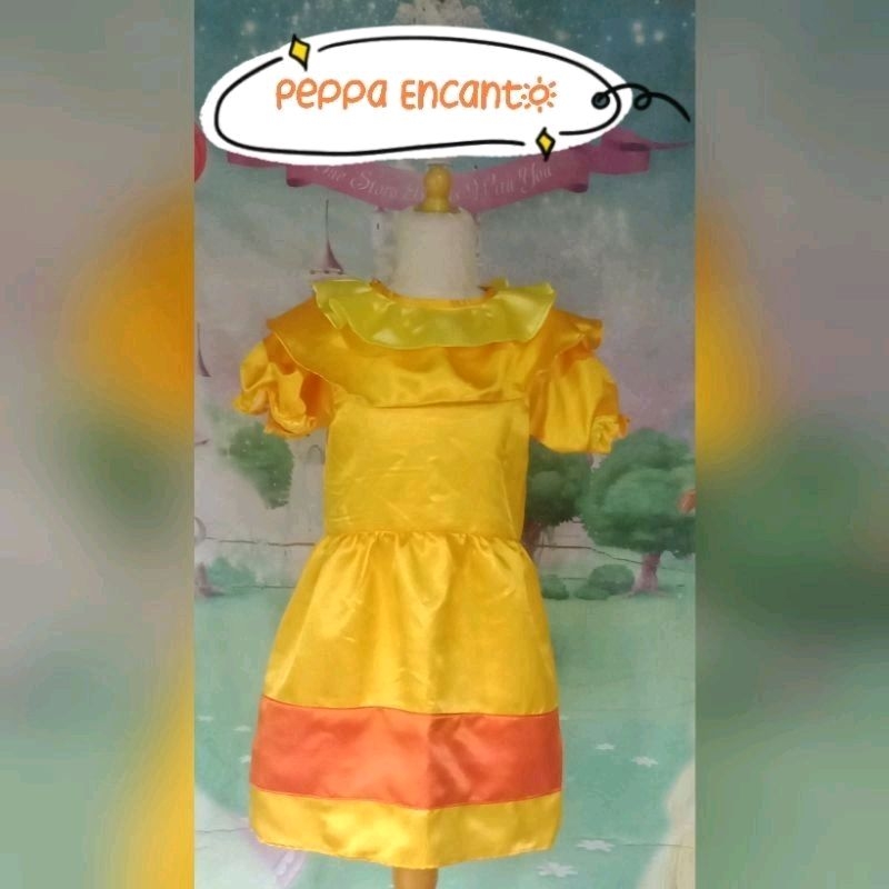 Peppa Costume Encanto Kostum Peppa Encanto