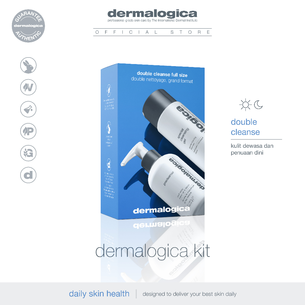 DERMALOGICA DOUBLE CLEANSE (Special Cleansing Gel 250ml + Precleanse 150ml)