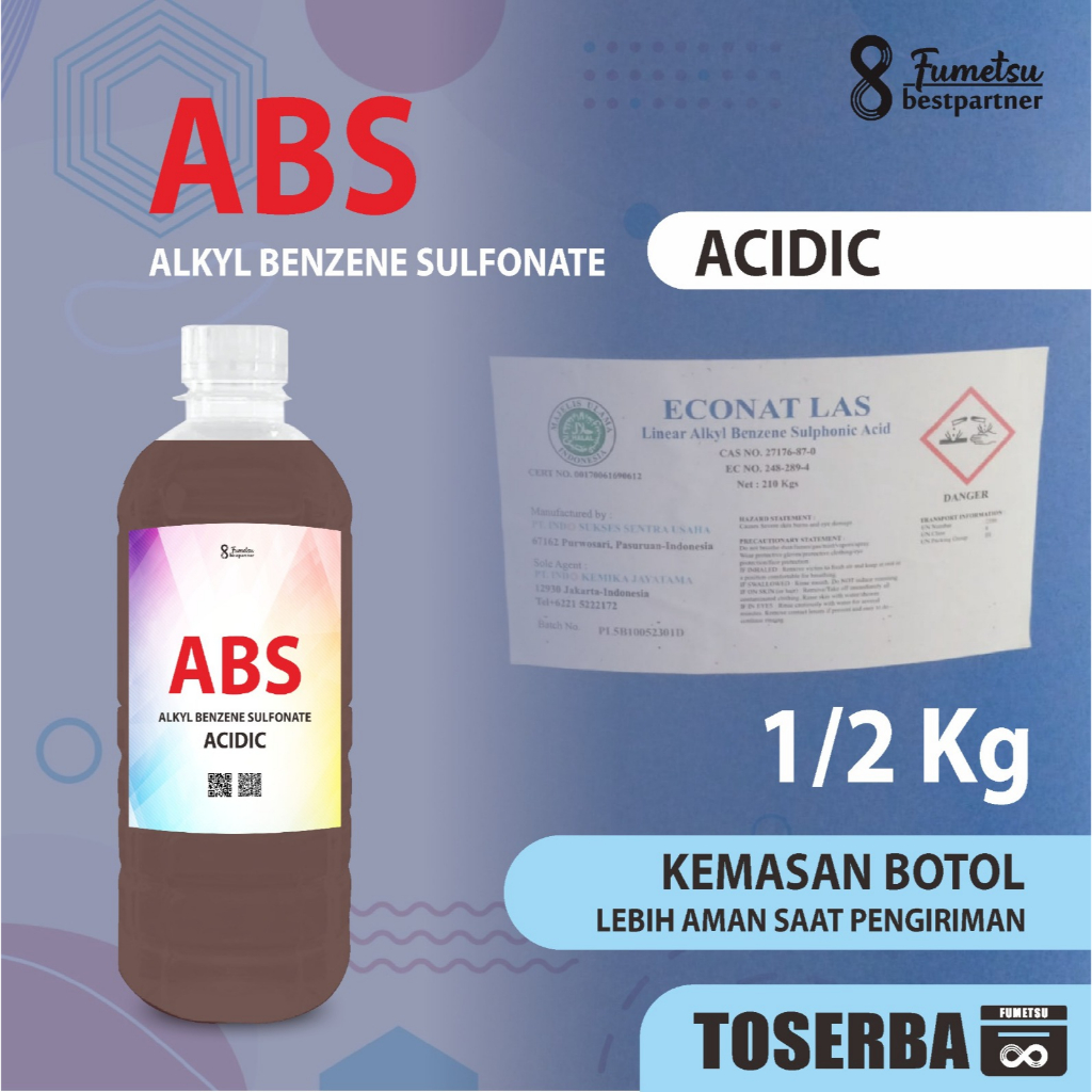 ABS (Alkyl Benzene Sulfonate) / Bahan Baku Sabun