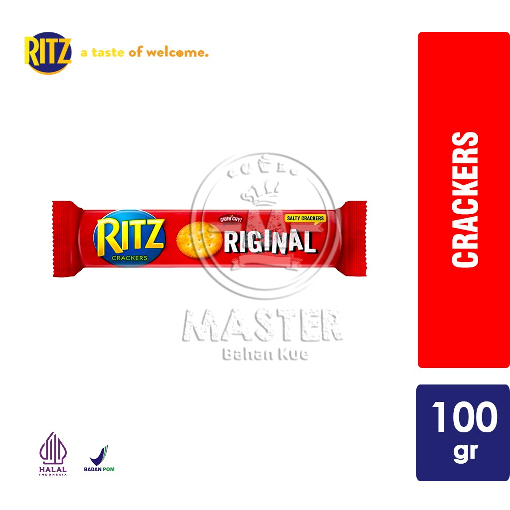 

Biskuit RITZ Krakers Biscuit Cracker [Roll 100 gr]