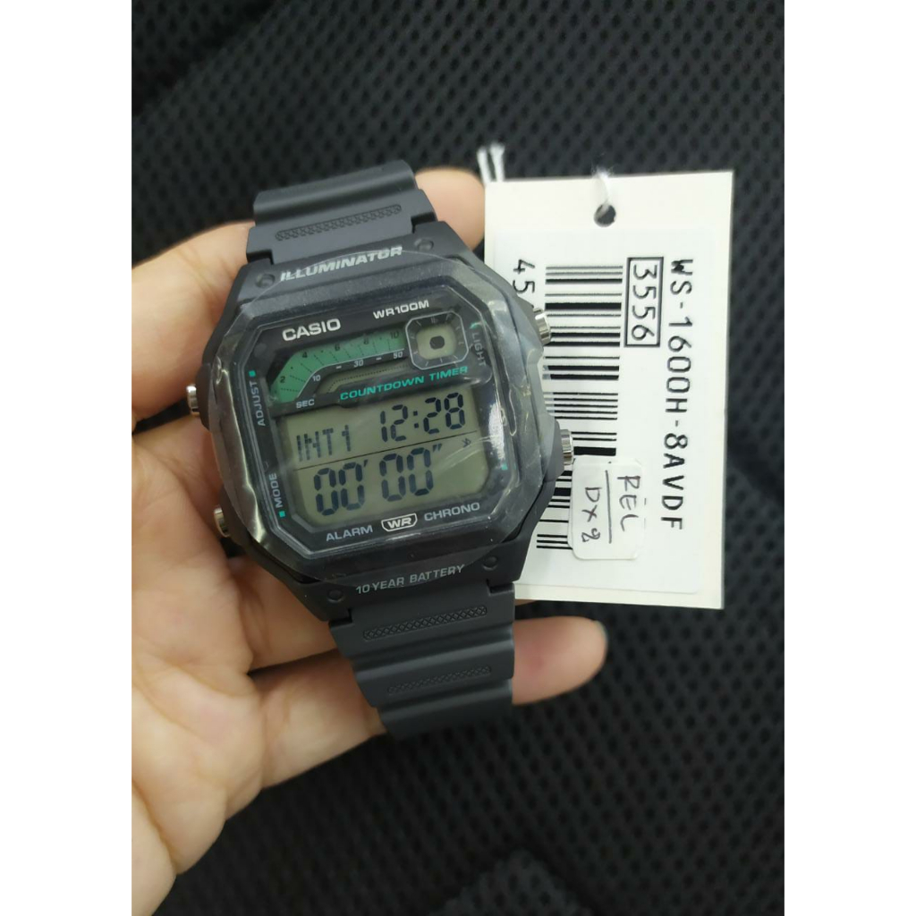 Jam Tangan CASIO WS-1600H-8AVDF Original