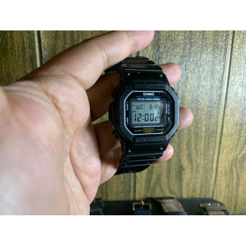 casio g-shock DW-5600 hitam original (second)