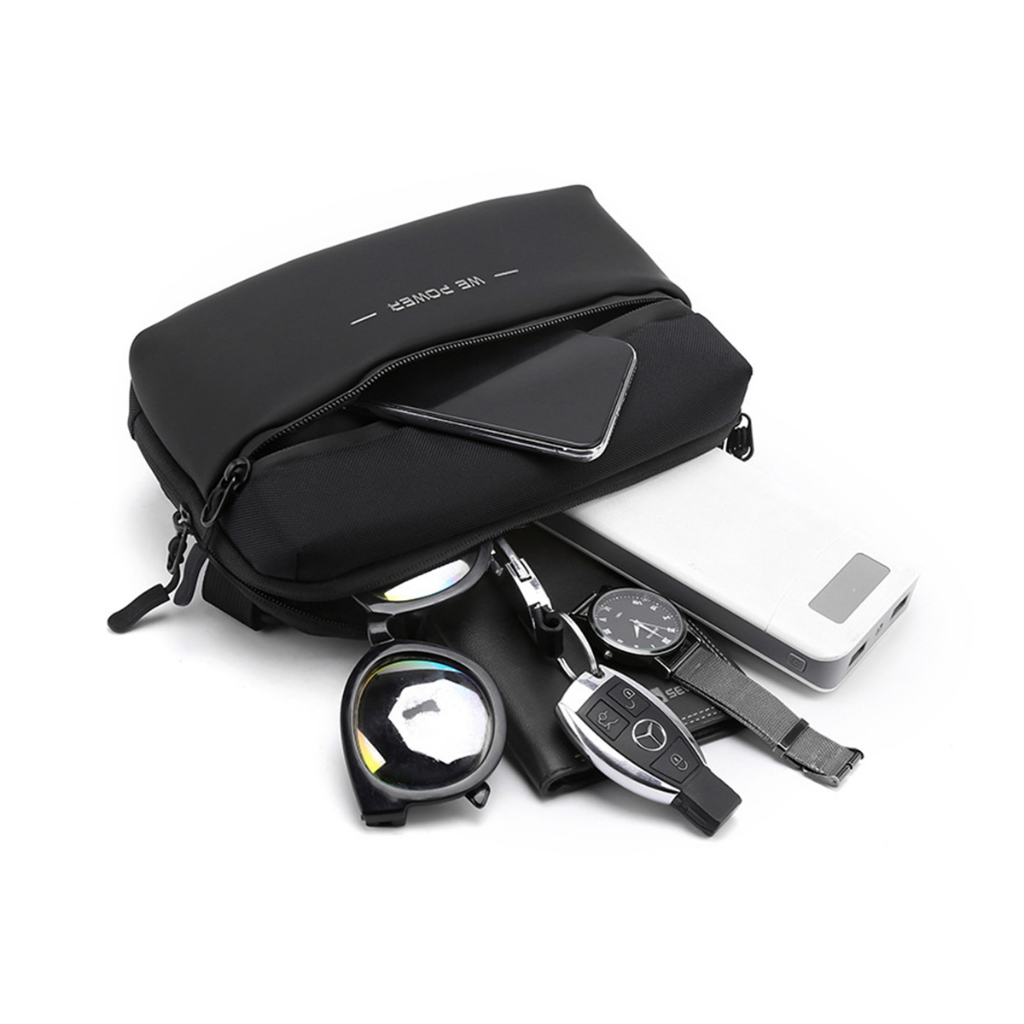 WEPOWER 2111 Tas Selempang Pria Kecil Mini Sling Bag Anti Air WK-SBY