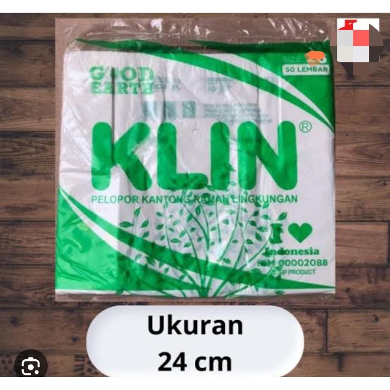 termurah !! kantong plastik kresek 24 x 40 tebal 0.2 isi 50 pcs