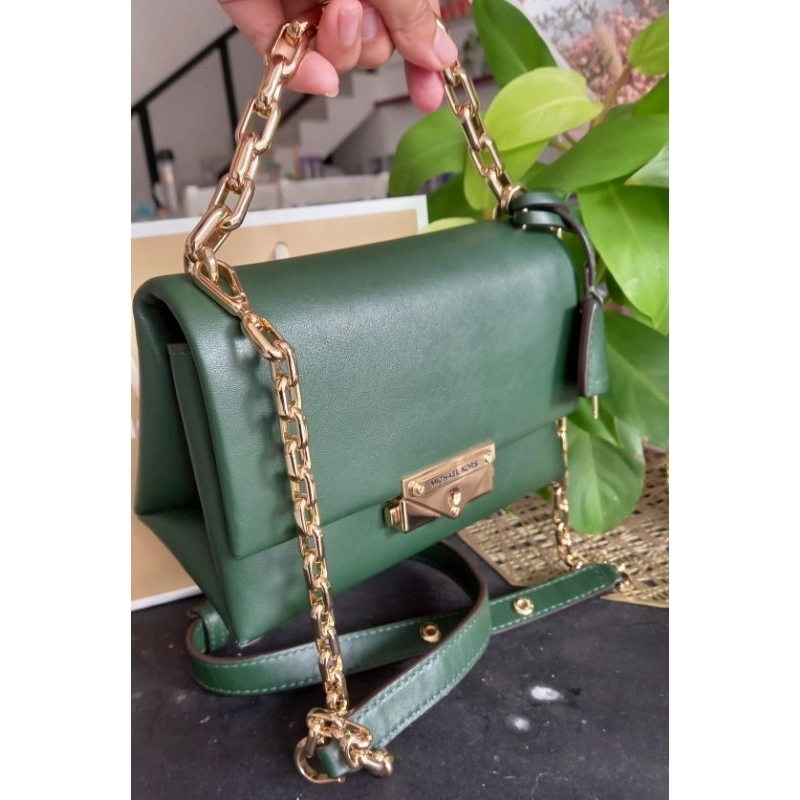 Preloved Michael Kors Cece Size Xs Hijau Botol