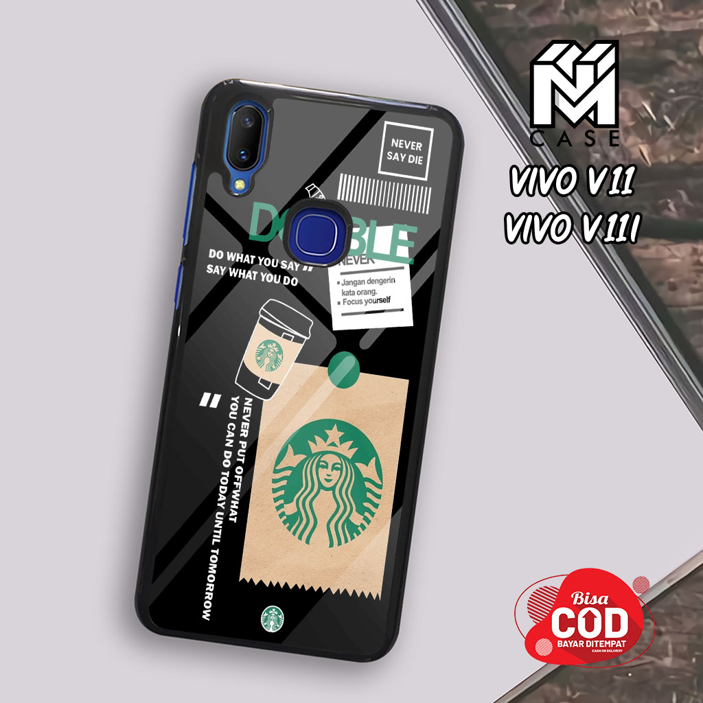 NM Case - Case Vivo V11 Terbaru - 54 - Fashion Case Starbucks Casing Hp Case Murah Softcase Hardcase