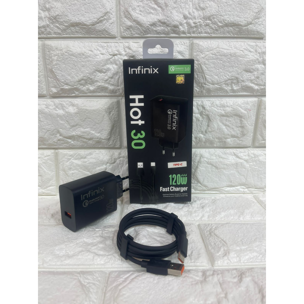 TC Charger INFINIX Original 100% Hot 30 Play Smart 5 USB