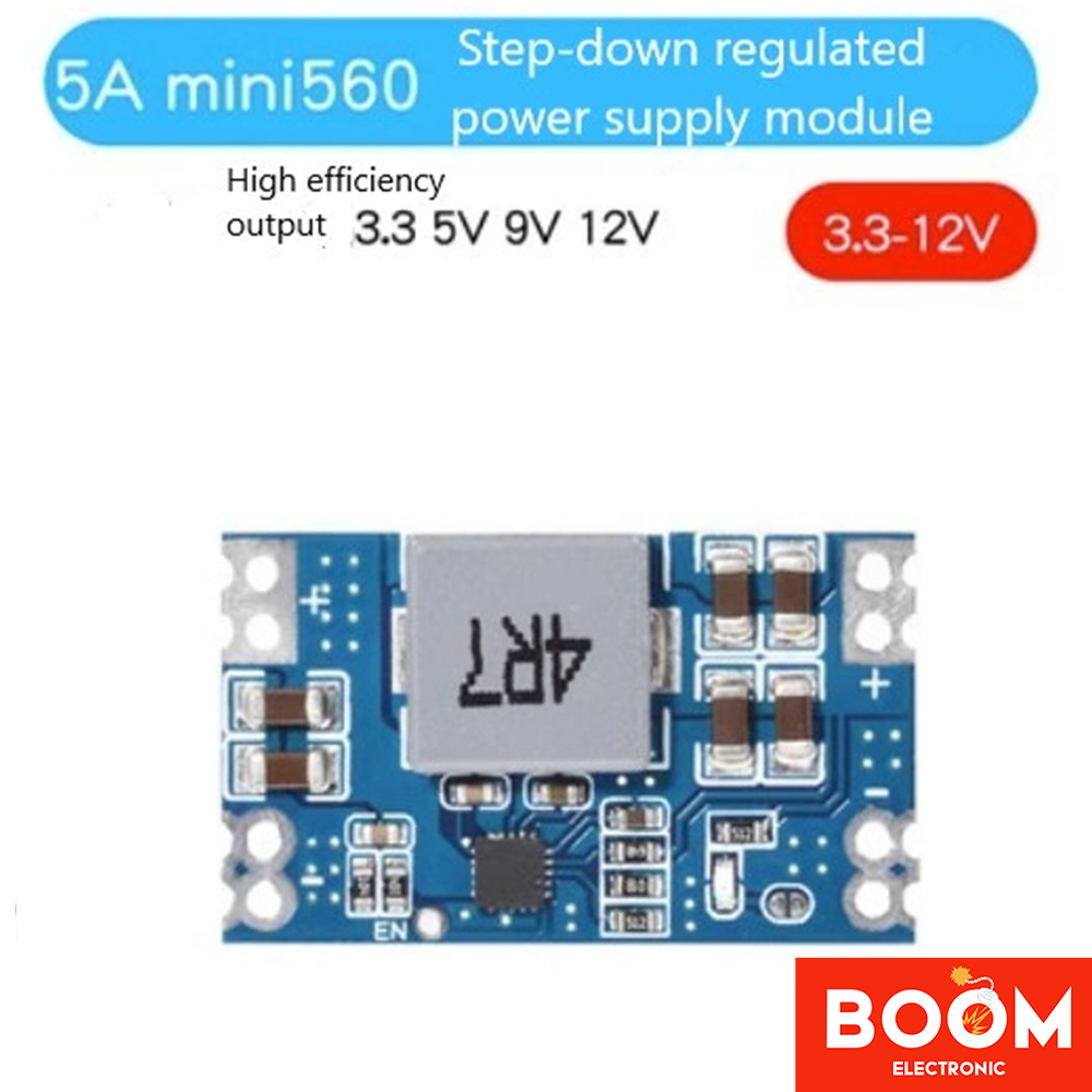 Step-Down 5A DC-DC Mini560 DC Regulated Power Supply (D3102)