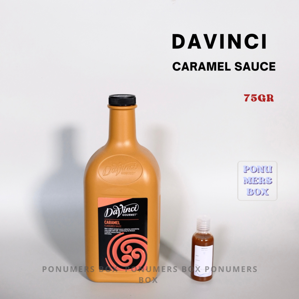 

DaVinci Caramel Sauce Repack Fliptop [75] gr