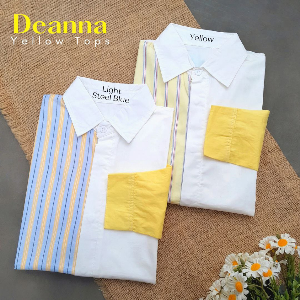 CallieTamami - A 6537 Deanna Yellow Tops