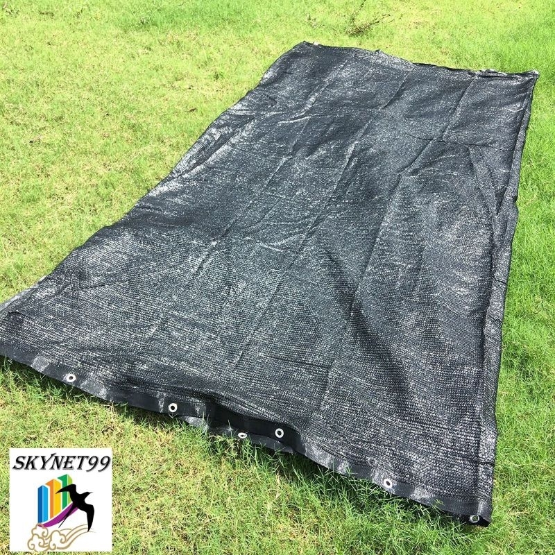PARANET 95 %  / SUNSHADE NET DENGAN CINCIN LOGAM BULAT DI SETIAP SUDUT ( UK 3x3 - 3x10 )