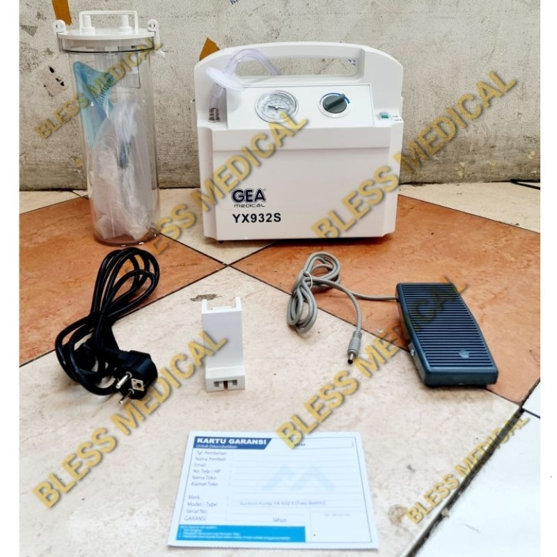Suction Pump GEA YX932S/Electric Suction Apparatus YX 932S