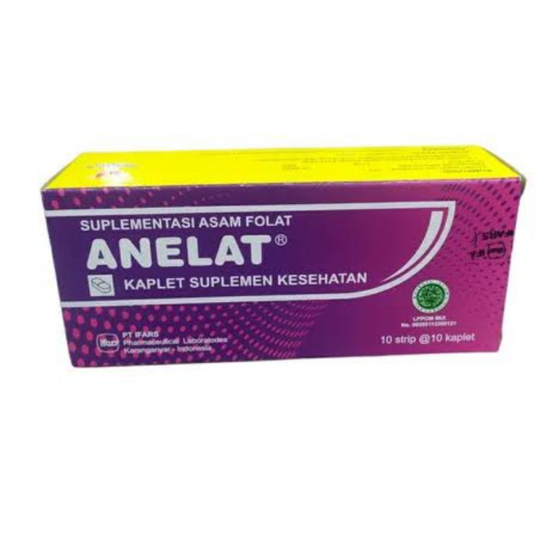 Anelat Suplementasi Asam Folat (Per Box)