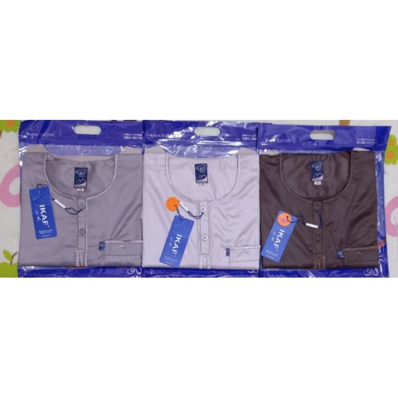 jubah ikaf remaja lengan pendek