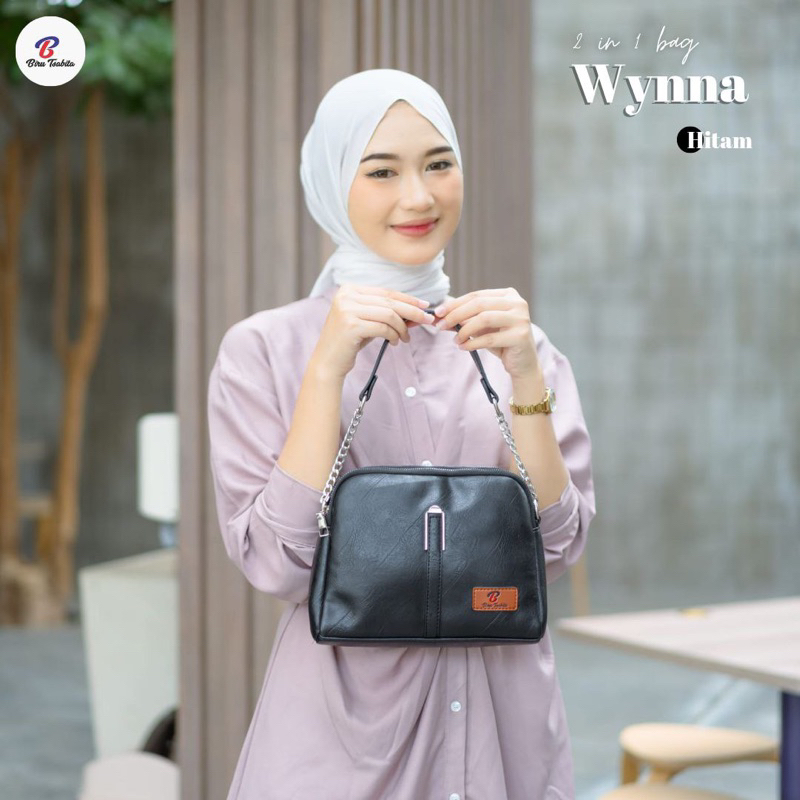 WYNNA BY BIRU TSABITA TAS  SELEMPANG WANITA KULIT SINTETIS MURAH