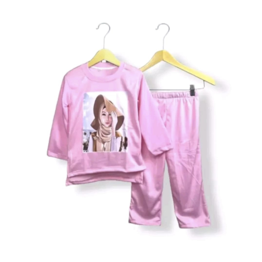 SETELAN BAJU ANAK ANAK PEREMPUAN USIA 3-12 TAHUN//BAJU SLEBEW