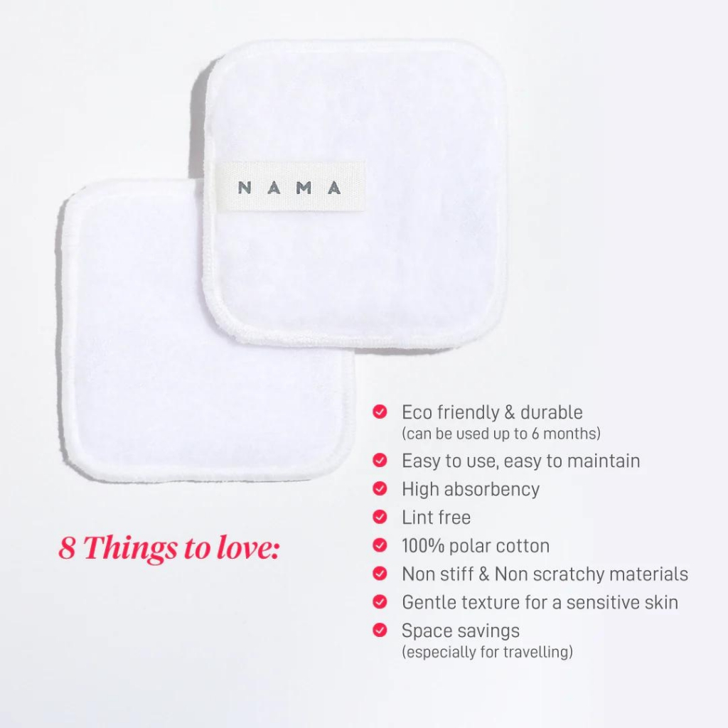 Nama Reusable Facial Pads