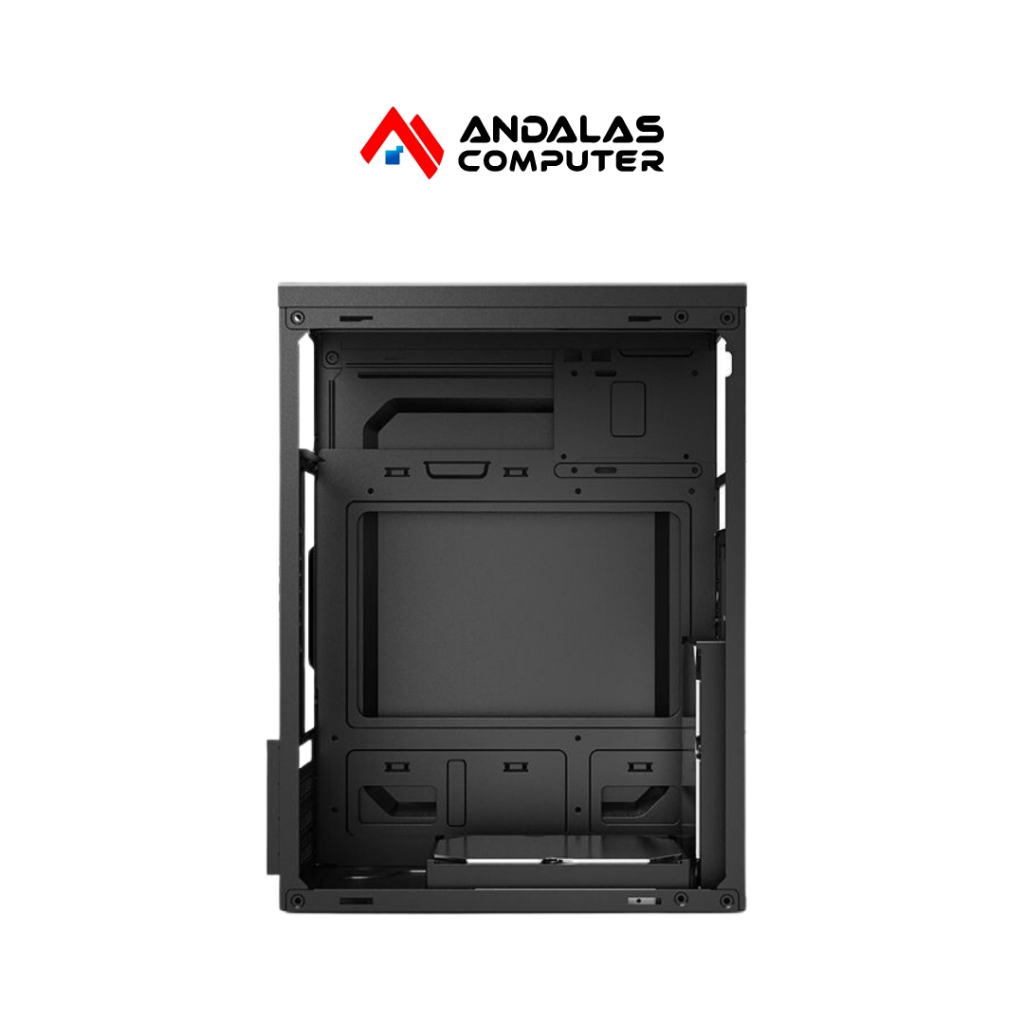 Casing Office PC Aula Valcas mATX Include PSU 500W + Fan 80cm