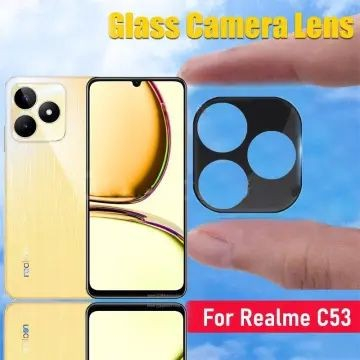 REALME C55 / C53 ANTI GORES CAMERA 3D ROUND EDGE KAMERA FRAME TEMPER GLAS PELINDUNG CAMERA