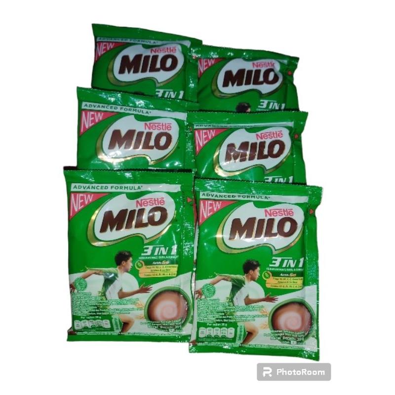 

Milo sachet active go 3in1 x 6sachet @35gr