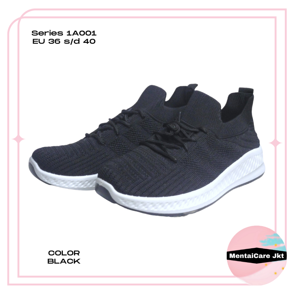 [A001] SEPATU OLAHRAGA SNEAKERS CASUAL TERBARU STYLE KOMBINASI POLOS PRIA WANITA BAHAN RAJUT SLIP ON BEST QUALITY REAL PICT