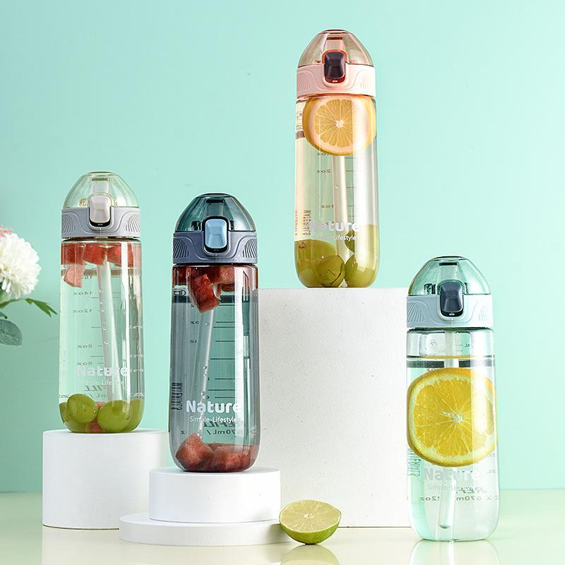 Botol Minum Portable ORIGINAL Botol Minum Nature Anti Tumpah Anti Pecah Kapasitas 550ml Bpa Free