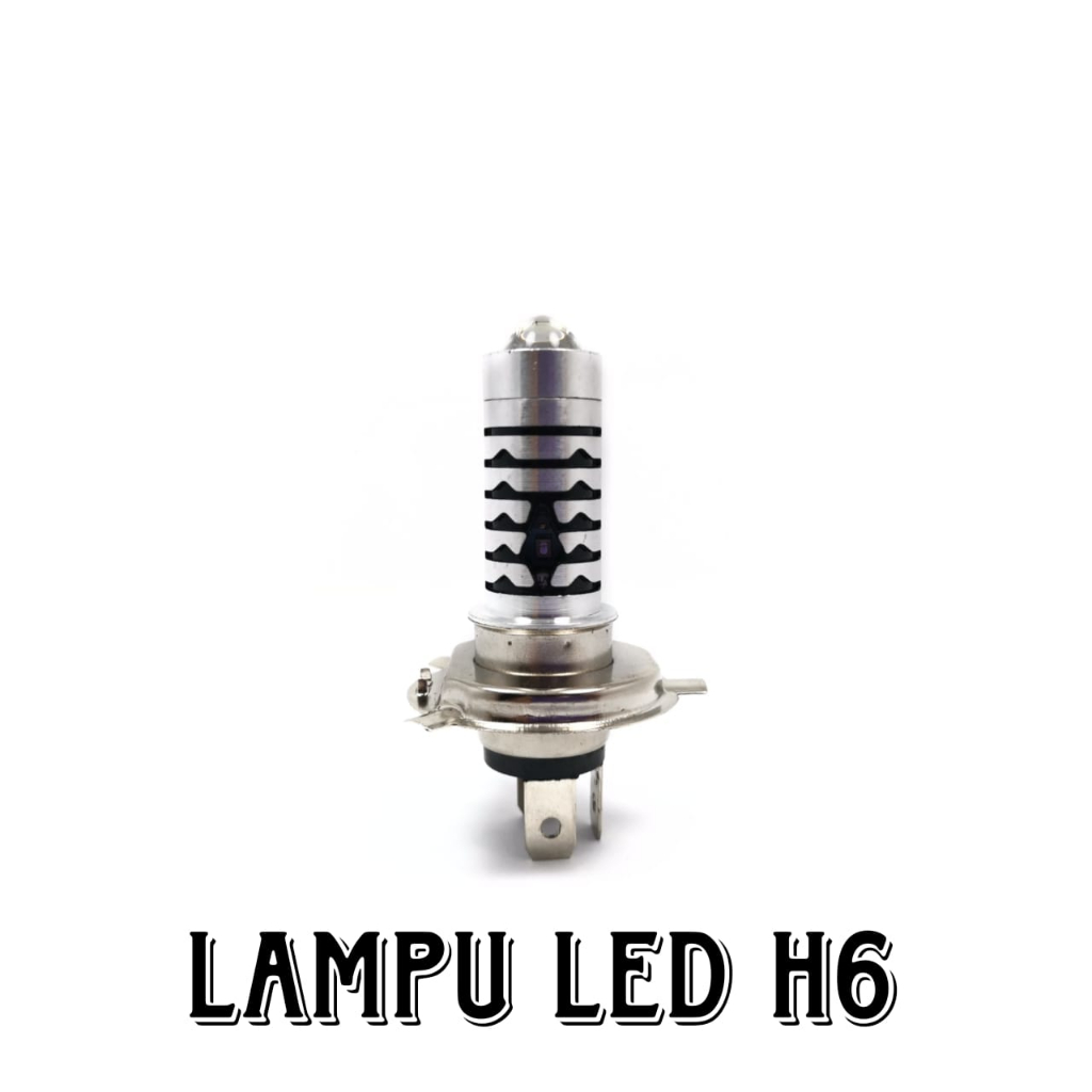 Lampu Utama Led H4 2 Warna Putih Kuning Plus Senja Biru Lampu Depan Motor Mobil Lampu Utama Motor LED H4