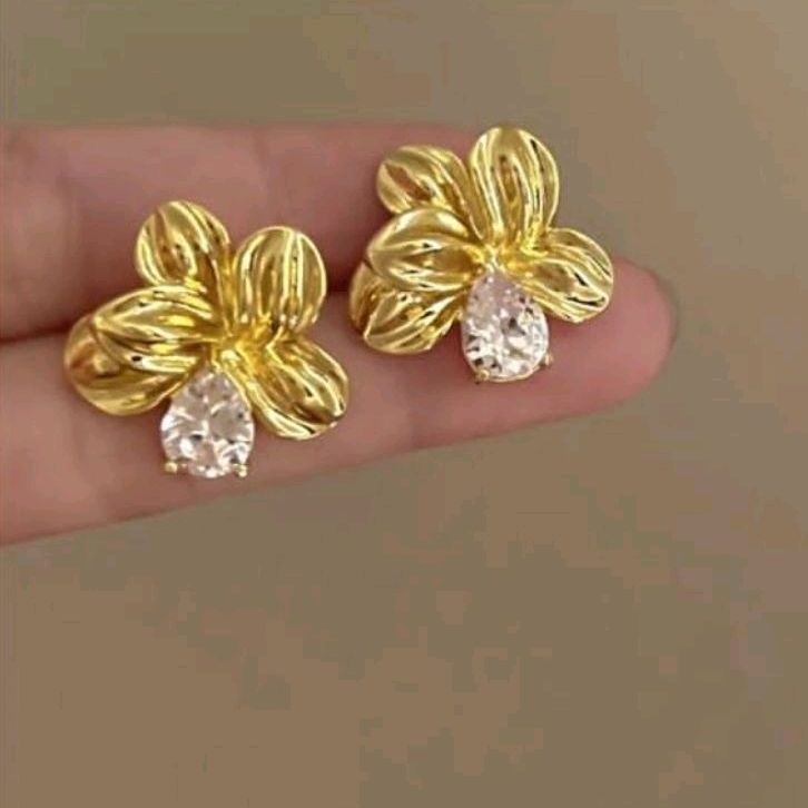 Tiffany Earing bentuk bunga Korean style