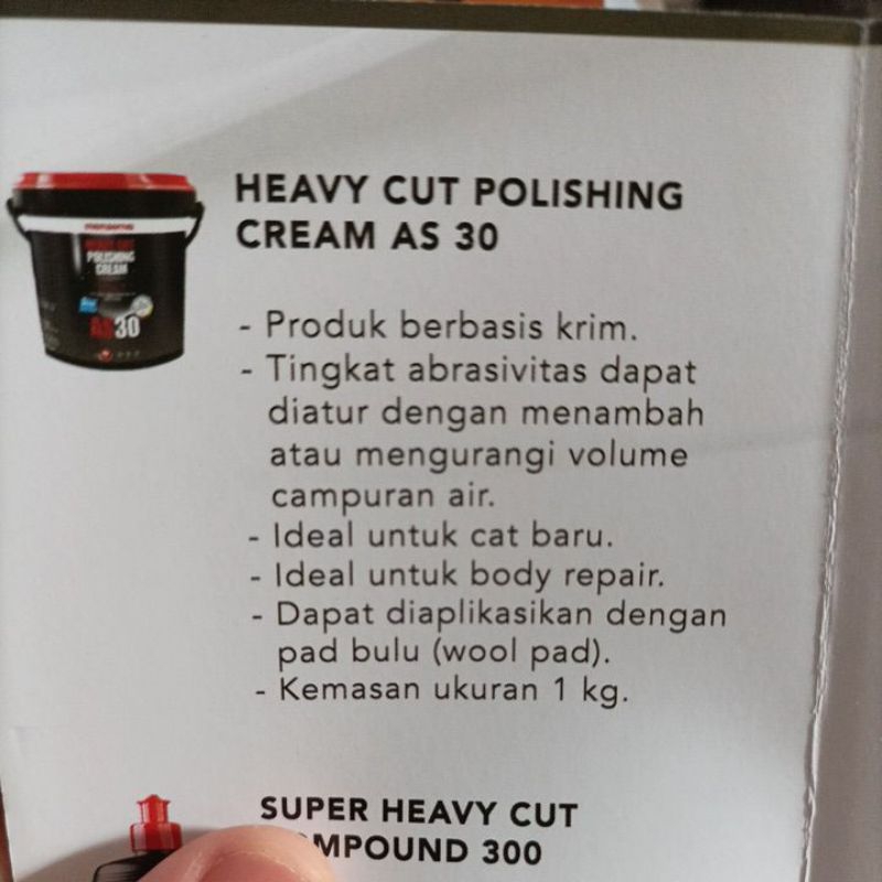 Menzerna Heavy Cut Polishing Cream AS30 1Kg