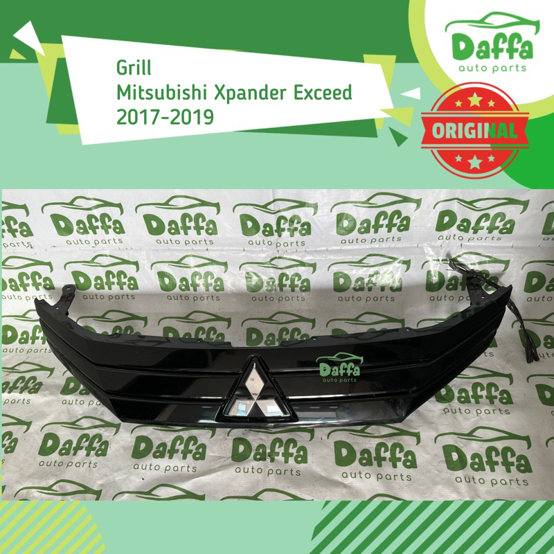 Grill Grille Gril Grile Bemper Bumper Guard Depan Mobil Mitsubishi Xpander X-Pander Exceed 2017 2018