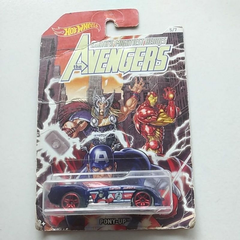 hot wheels pony-up Avengers