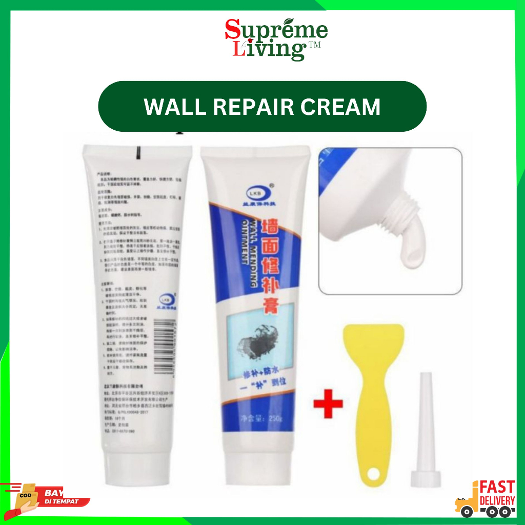 Cream Wall Repair Multifungsi / Cream Magic Perbaikan Dinding