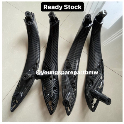 Handle Doortrim BMW F30 Hitam Carbon