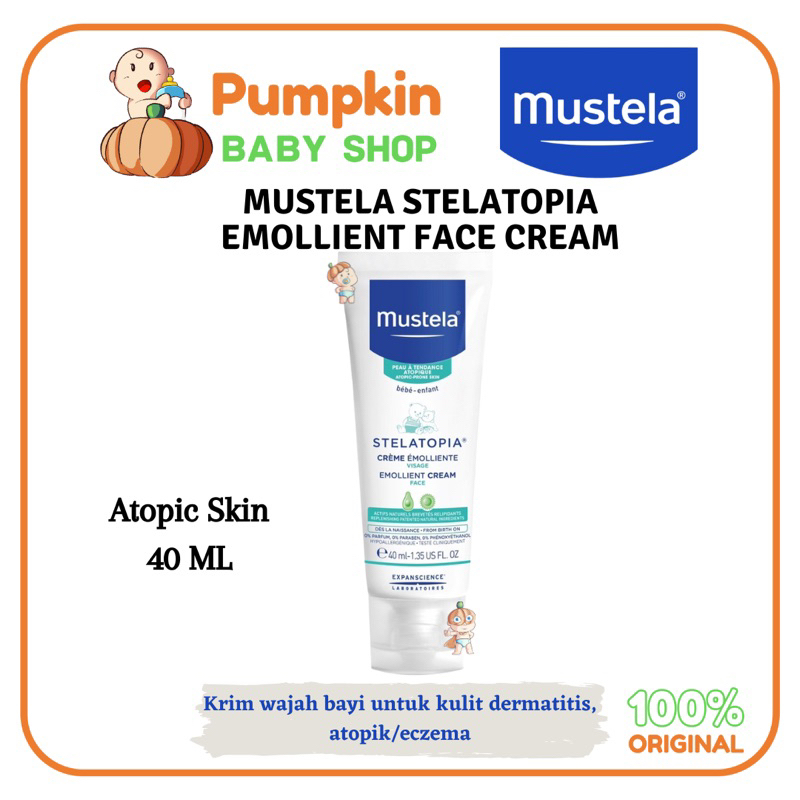 Mustela Stelatopia Emollient Face Cream 40ml