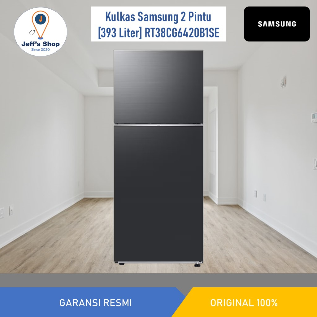 Samsung Kulkas 2 Pintu [393 Liter] RT38CG6420B1SE