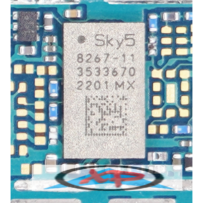 IC SKY5-8267 11 IC SINYAL A53 SAMSUNG
