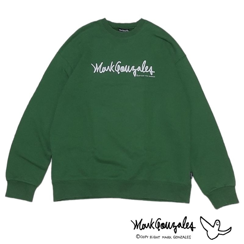 Crewneck Mark Gonzales Hijau Second