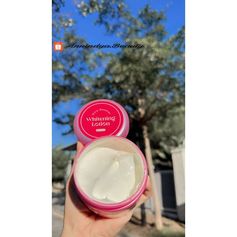 HK GLOW BODY LOTION_ BPOM/whitening Lotion/memutihkan/mencerahkan