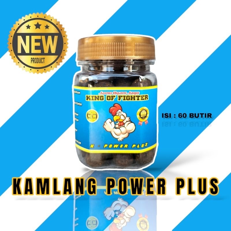 Jamu Ayam Jago King Of Fighter "Kamlang Power Plus" kemasan botol