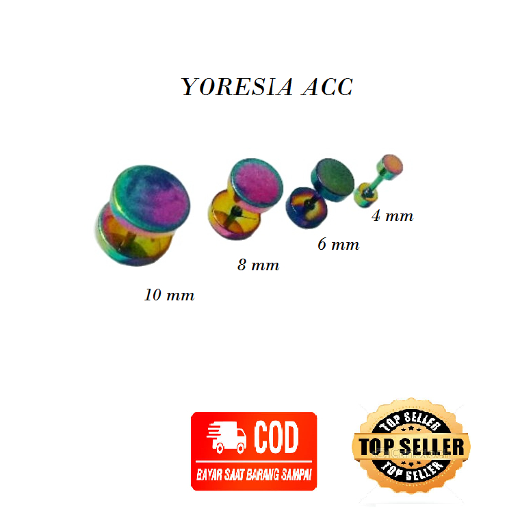 ANTING PRIA/ANTING COWOK KOREA/ANTING PRIA MURAH/ANTING TINDIK PRIA