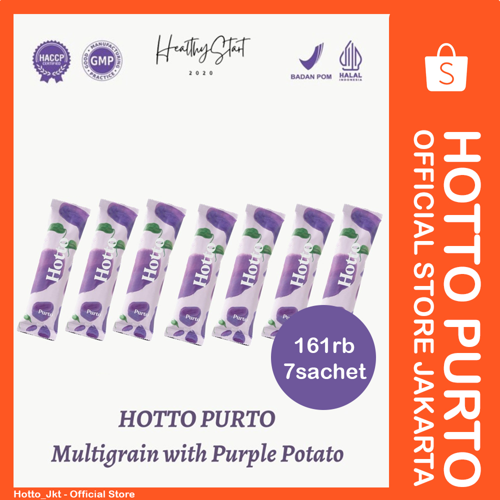 

Hotto Purto 7 Sachet Multigrain with Purple Potato